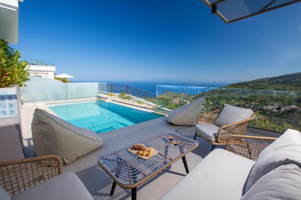 Inorato - Luxury Villa With Private Swimming Pool Kalamítsi Buitenkant foto